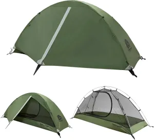 1/2 Person Backpacking Tent for Camping - Ultralight & Waterproof Outdoor Camping Tent 2 Person, Easy Set Up Compact Two Person Tent, Lightweight Two Man Tents for Hiking by Underwood Aggregator