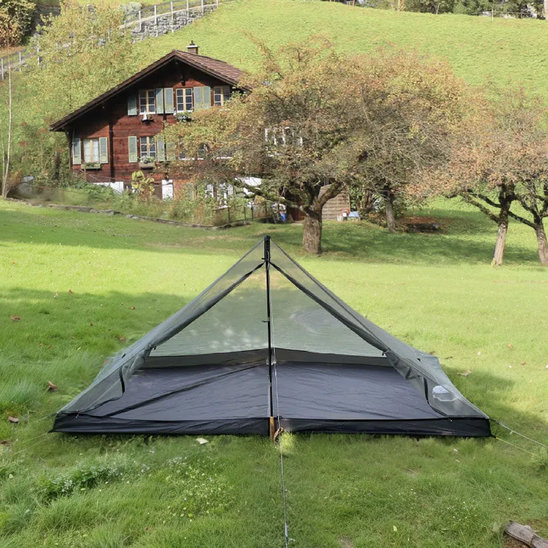3F UL Gear Lanshan 1  - 4 Season Tent (Green, T Zip)