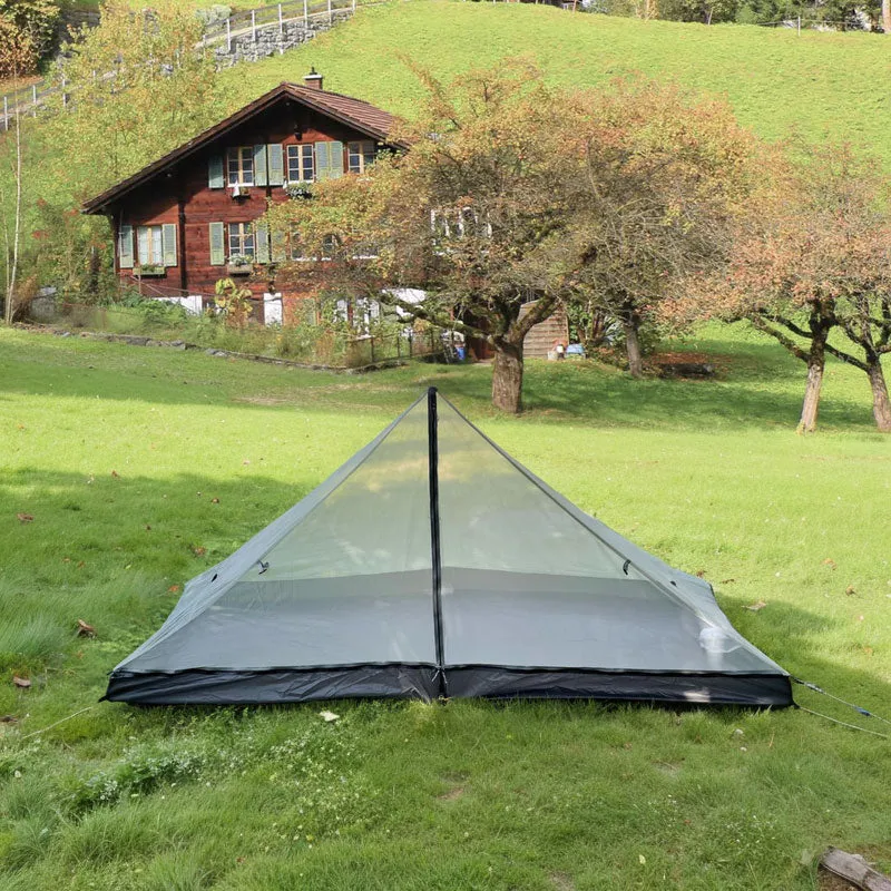 3F UL Gear Lanshan 1  - 4 Season Tent (Green, T Zip)