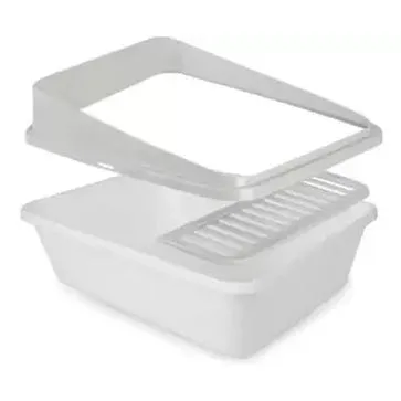 AFP Go Fresh - High Back Cat Litter Box Large