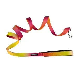 American River Ombre Leash, Raspberry Pink and Orange from Doggie Design