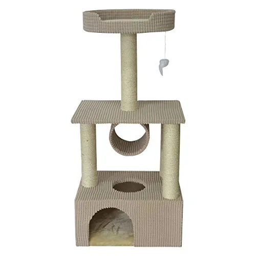 Animal Treasures Cat Tree Scratcher - Condo - 42"
