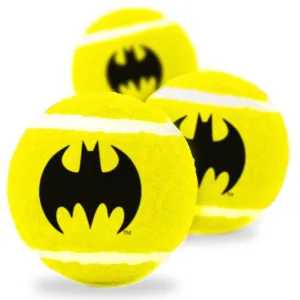 Buckle-Down Squeaky Tennis Ball 3 Pack – Batman Bat Icon