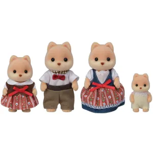 Calico Critters - Caramel Dog Family