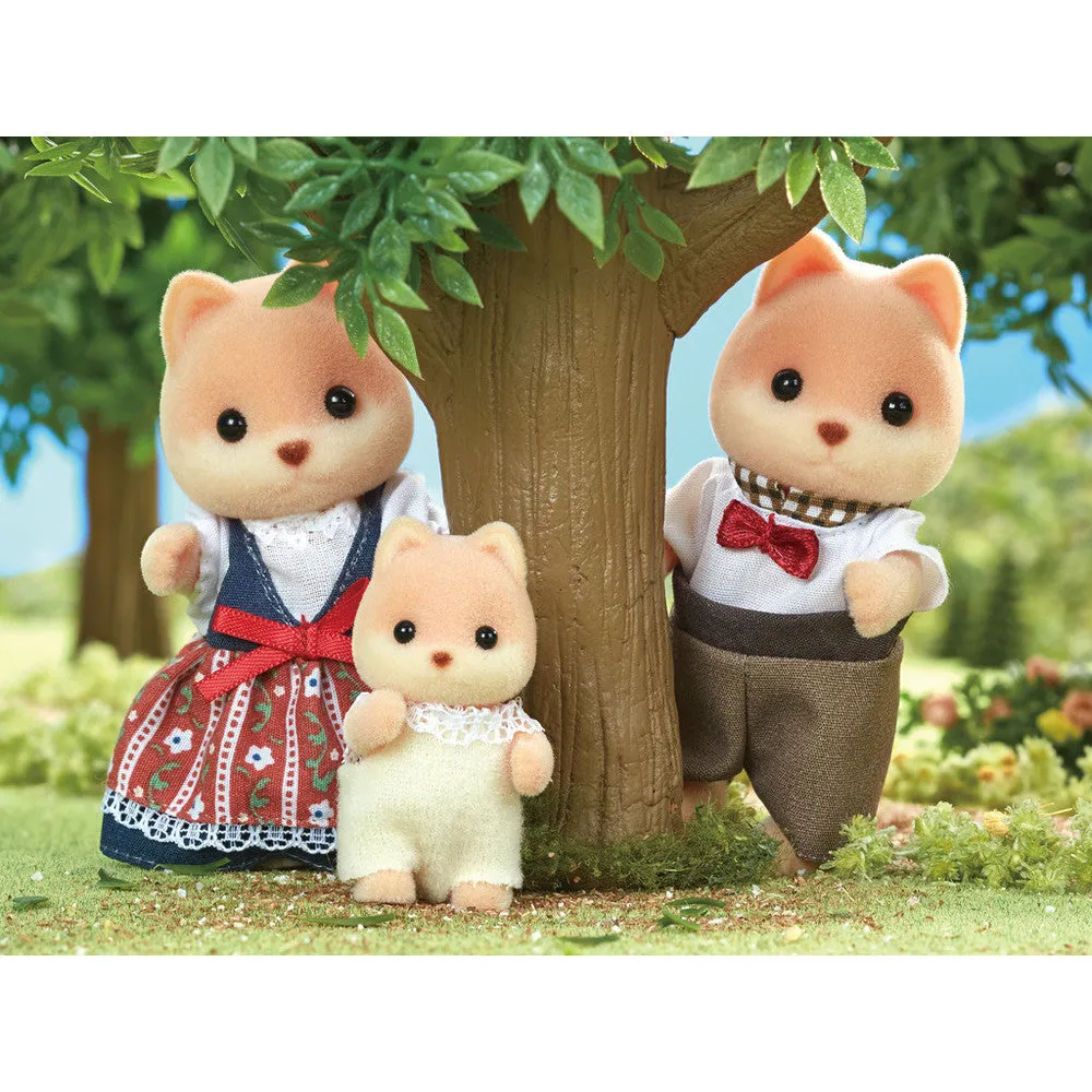 Calico Critters - Caramel Dog Family