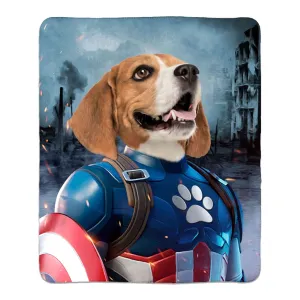 CAPTAIN KIBBLES - FLEECE SHERPA BLANKET