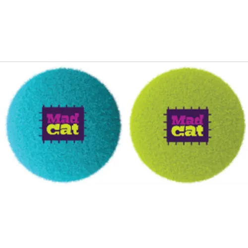 Cat Toy - Mad Cat Wacky Wool Balls (2pk)