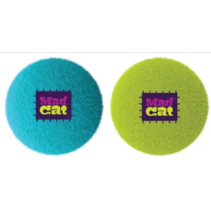 Cat Toy - Mad Cat Wacky Wool Balls (2pk)