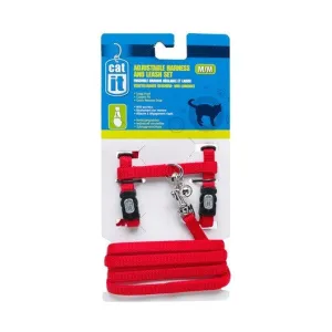Catit Adjustable Harness and Leash Set; Available in 4 different sizes and colours