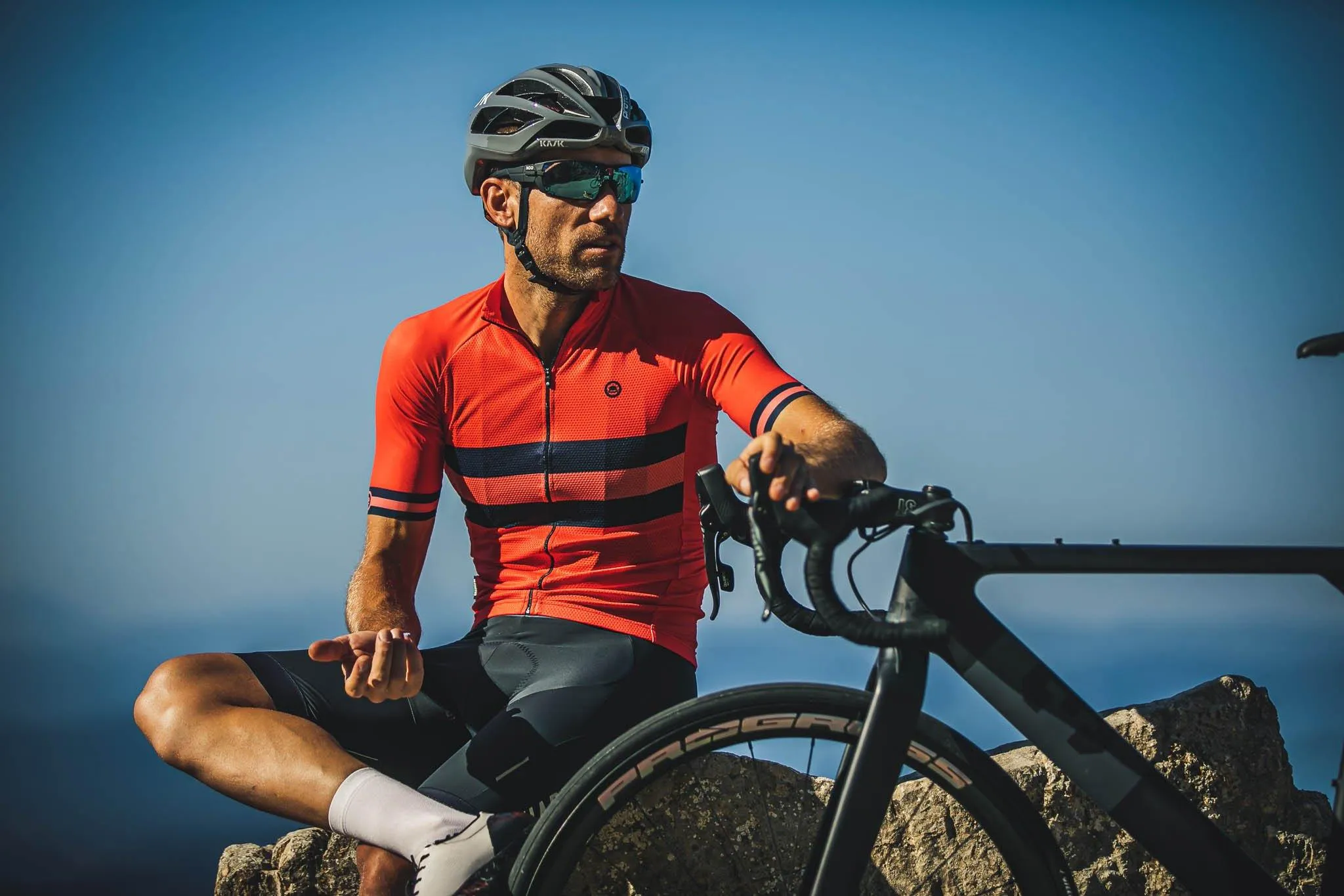 Chapeau! Club Stripe Men Jersey - Dark Coral