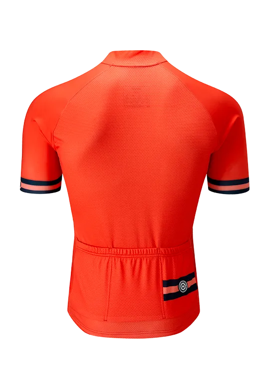 Chapeau! Club Stripe Men Jersey - Dark Coral