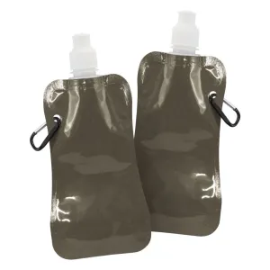Collapsible Bottle - Translucent Black (Set of 10)
