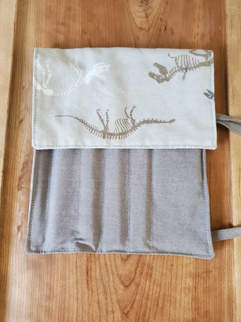 Cutlery Kit - Roll Up - Dinosaurs