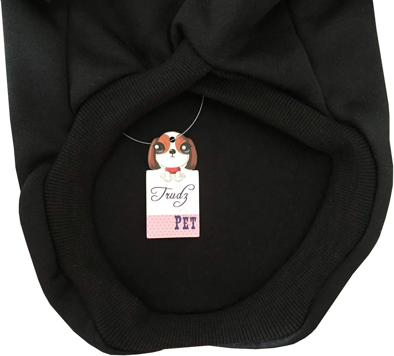 Dog Hoodie Dog Hoodies for Small Dog Clothes Apparel Love Me Fleece Sweater Winter Sweatshirt Warm Cotton Grooming Hoodie for Small Dog Medium Large Dog Cat Black L