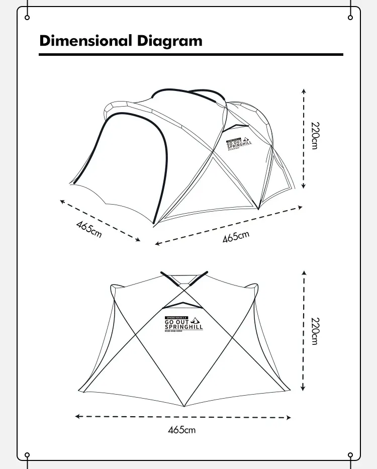 Dunhuang Camping Large Tent