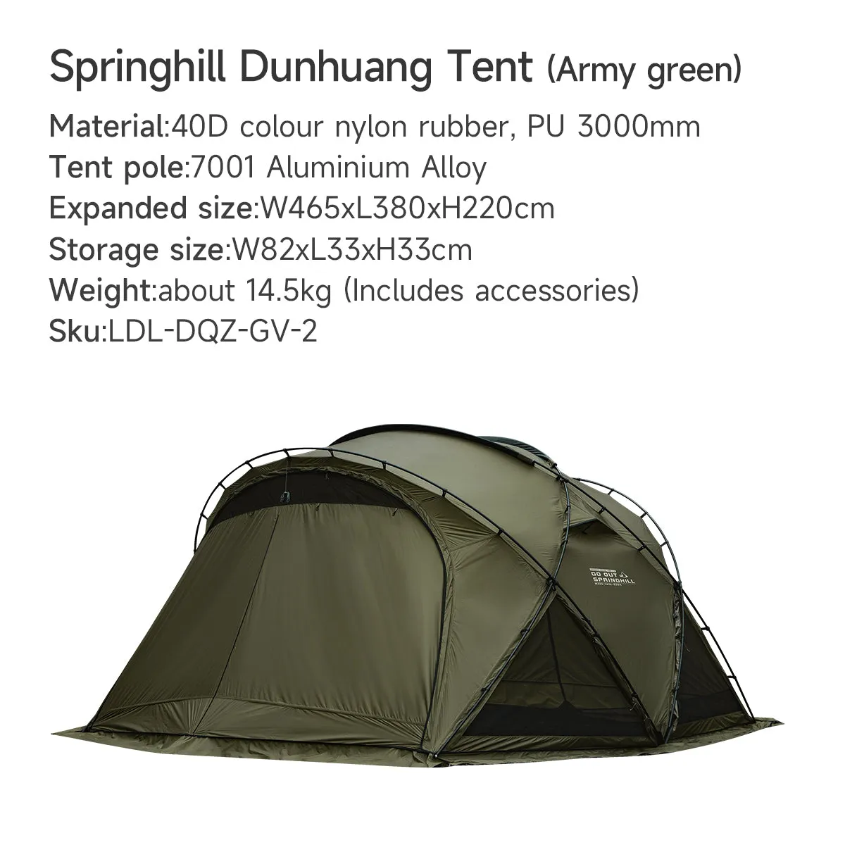 Dunhuang Camping Large Tent