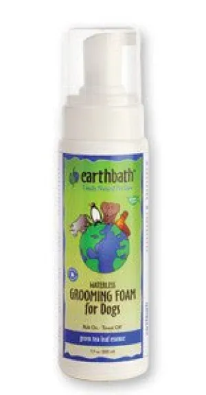 Earthbath - Waterless Grooming Foam for Dogs & Puppies Green Tea Leaf Essence