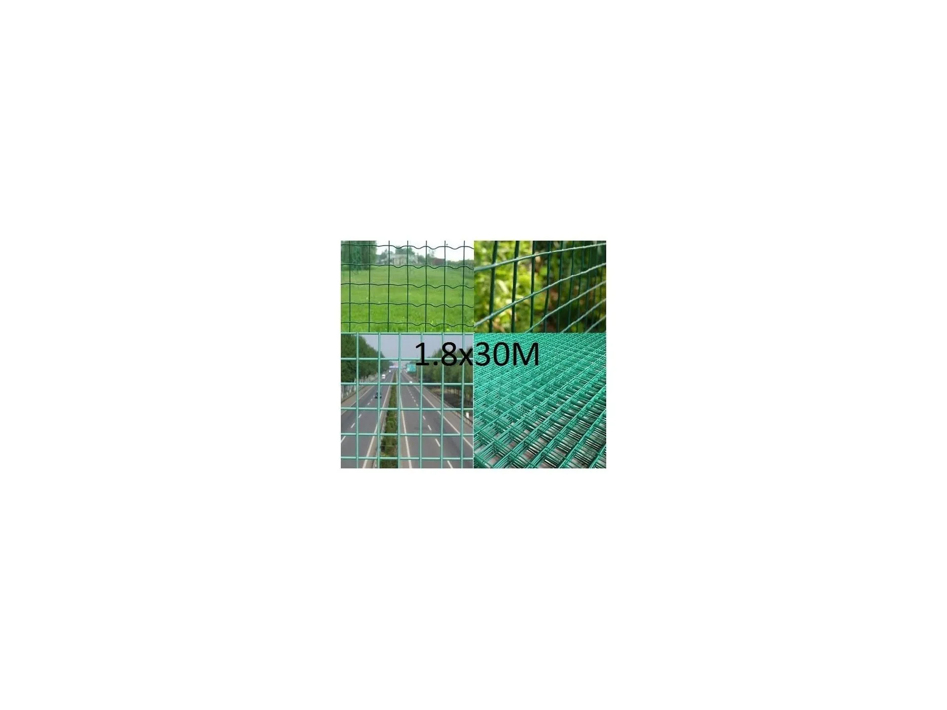 Fencing 1.8x30m PVC Coated Wire Netting Fence