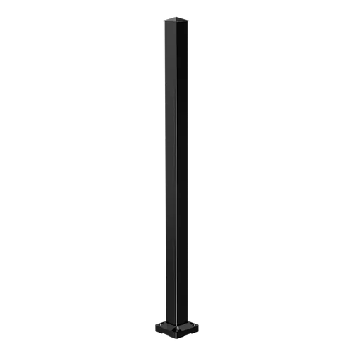 Fencing Peak Aluminium Balustrade 1000mm Black Stair Post