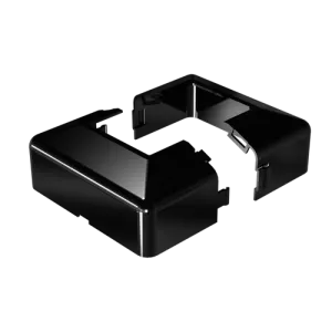 Fencing Peak Aluminium Balustrade Black Post Base Cover