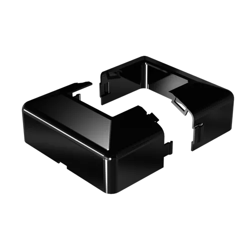 Fencing Peak Aluminium Balustrade Black Post Base Cover