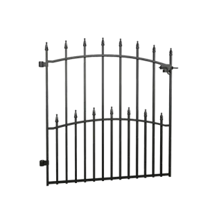 Fencing Peak Products 850mm Black No-Dig Fencing Sheffield Gate