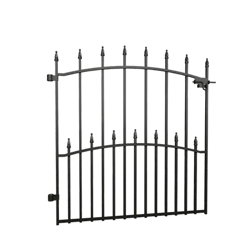 Fencing Peak Products 850mm Black No-Dig Fencing Sheffield Gate