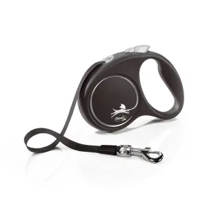 Flexi 5m Large Black Design Retractable Dog Lead