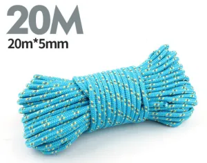 Guyline Tent Rope Camping Guy Line Cord 20m