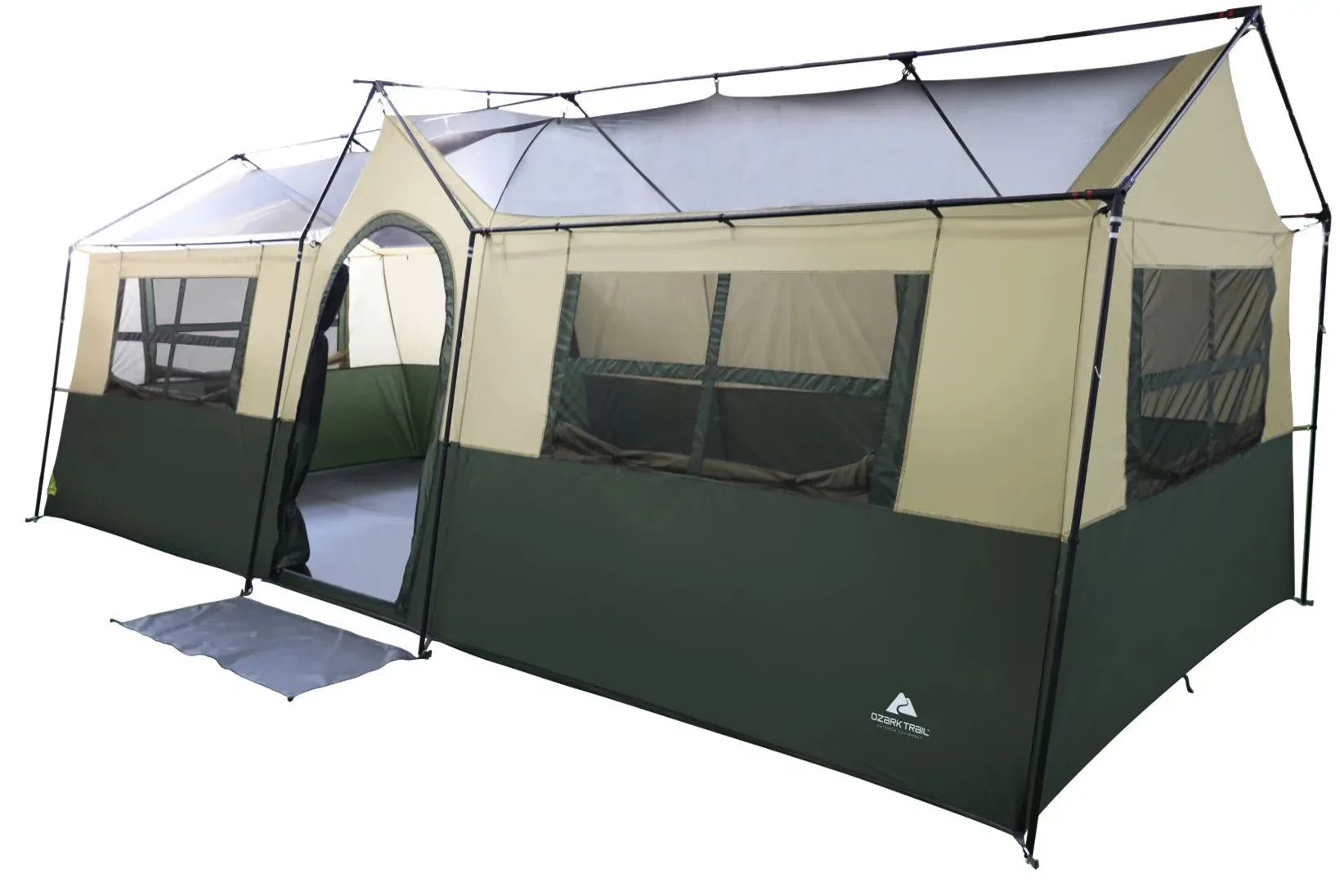 Hazel Creek 12 Person 3-Room Cabin Tent