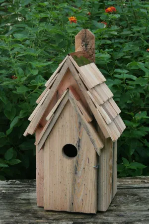 Heartwood Bluebird Manor Bird House - Natural