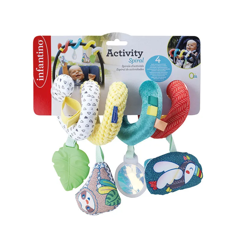 Infantino Bear Spiral Activity Toy Age- Newborn & Above