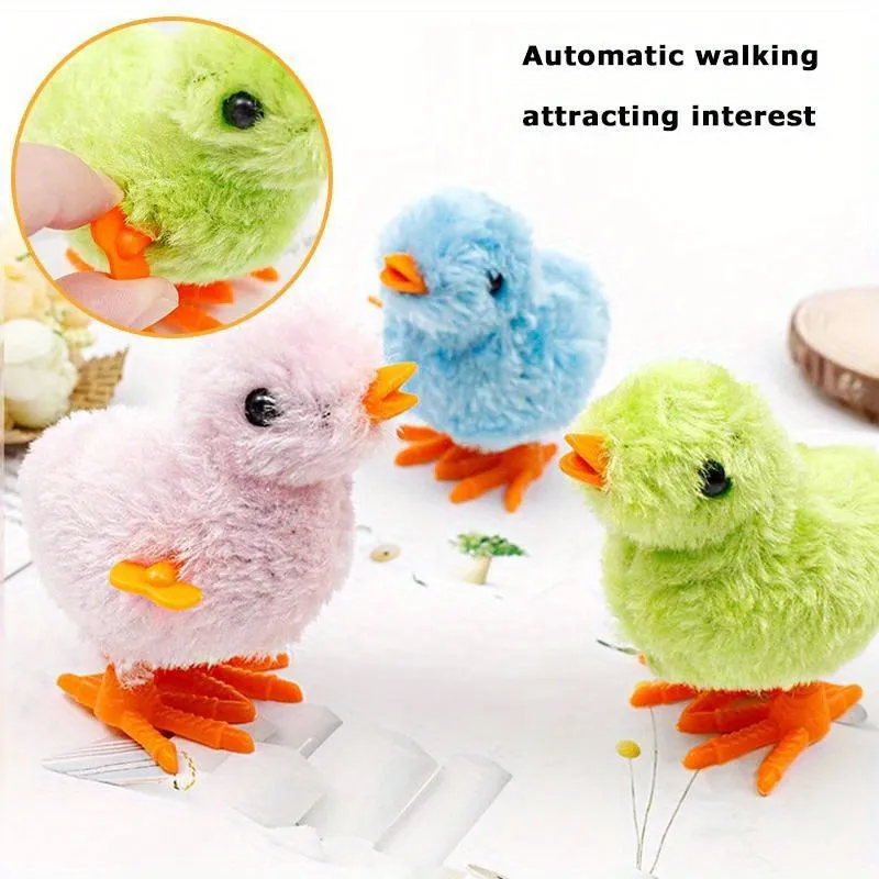 Interactive Jumping Chicken  Fun Pet Toy Random Color