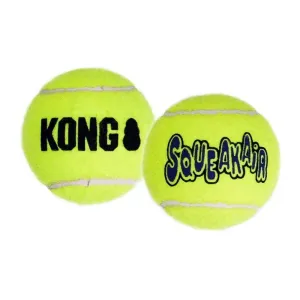 Kong SqueakAir Balls Dog Toys Yellow