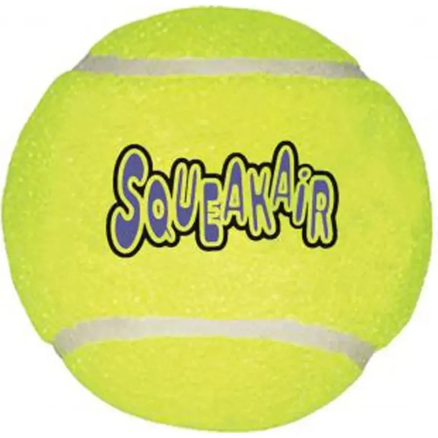 Kong SqueakAir Balls Dog Toys Yellow