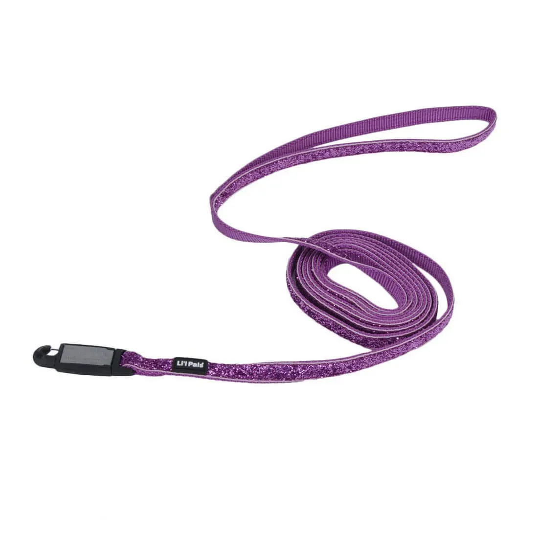 Li'l Pals Dog Leash with Glitter Overlay