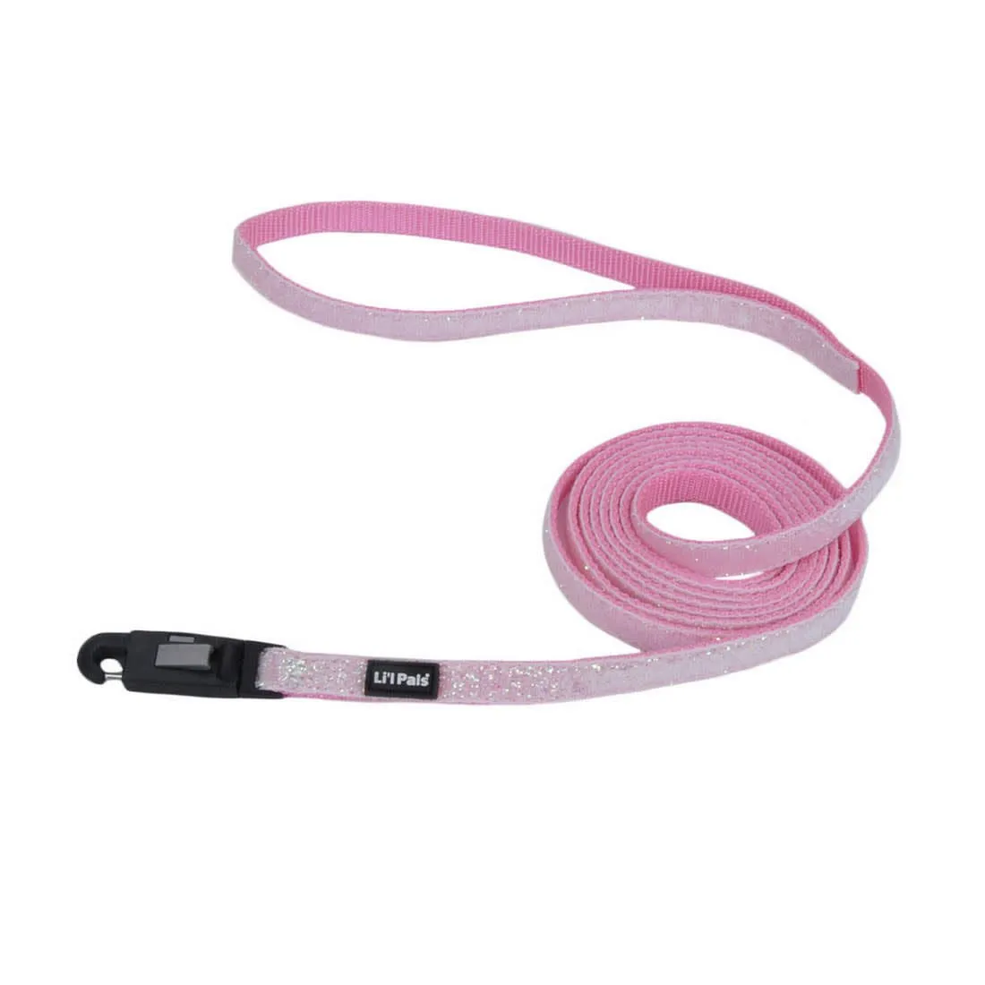 Li'l Pals Dog Leash with Glitter Overlay