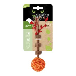 M-PETS Charmy Amulet Matatabi Orange Catnip Cat Toy