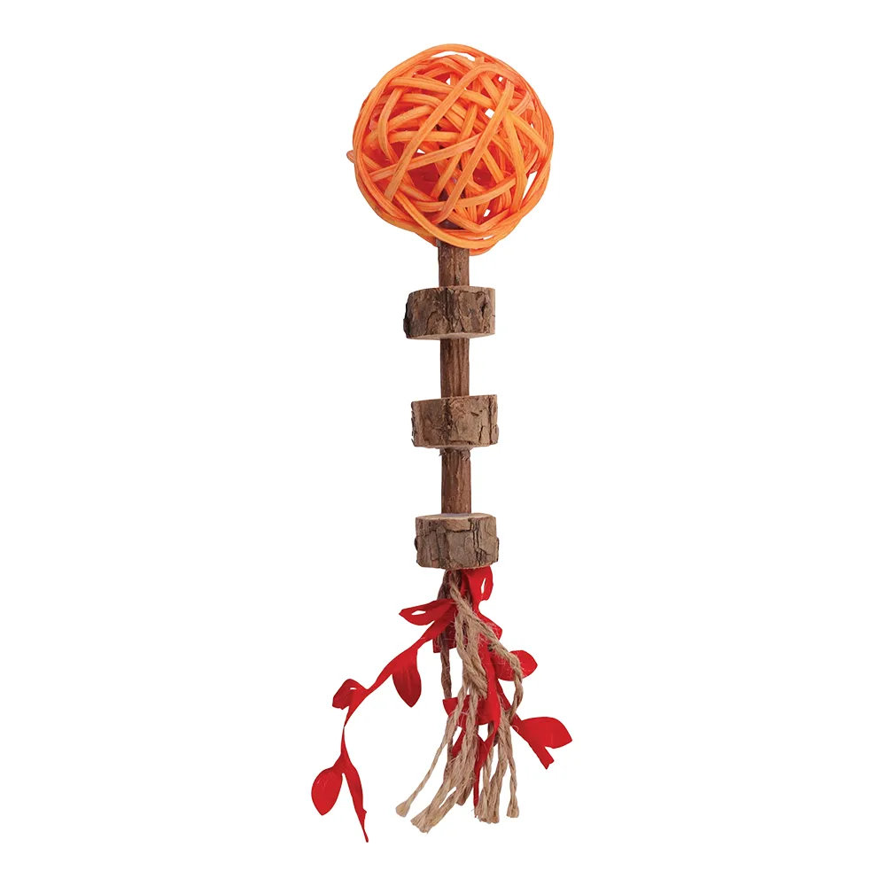 M-PETS Charmy Amulet Matatabi Orange Catnip Cat Toy