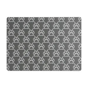 Mason Cash - Colour Mix Paw Placemat - Grey