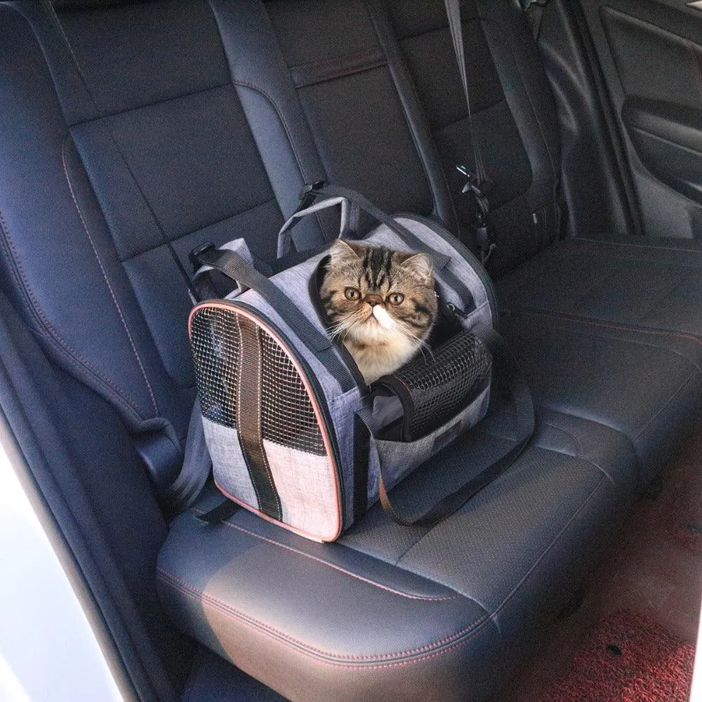 Multi-Purpose Portable Pet Travel Carrier: The Ultimate Foldable Solution For Your Furry Friend by Dog Hugs Cat