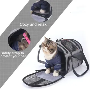Multi-Purpose Portable Pet Travel Carrier: The Ultimate Foldable Solution For Your Furry Friend by Dog Hugs Cat