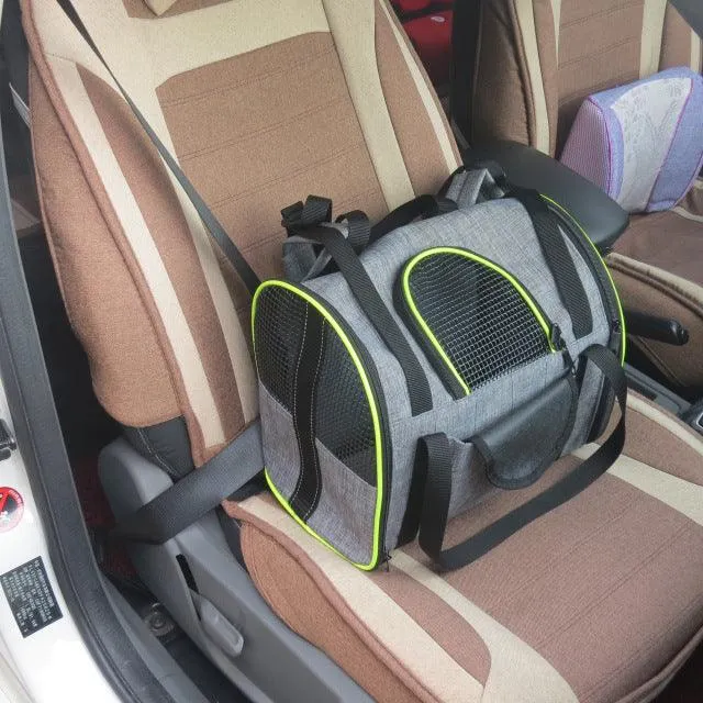 Multi-Purpose Portable Pet Travel Carrier: The Ultimate Foldable Solution For Your Furry Friend by Dog Hugs Cat