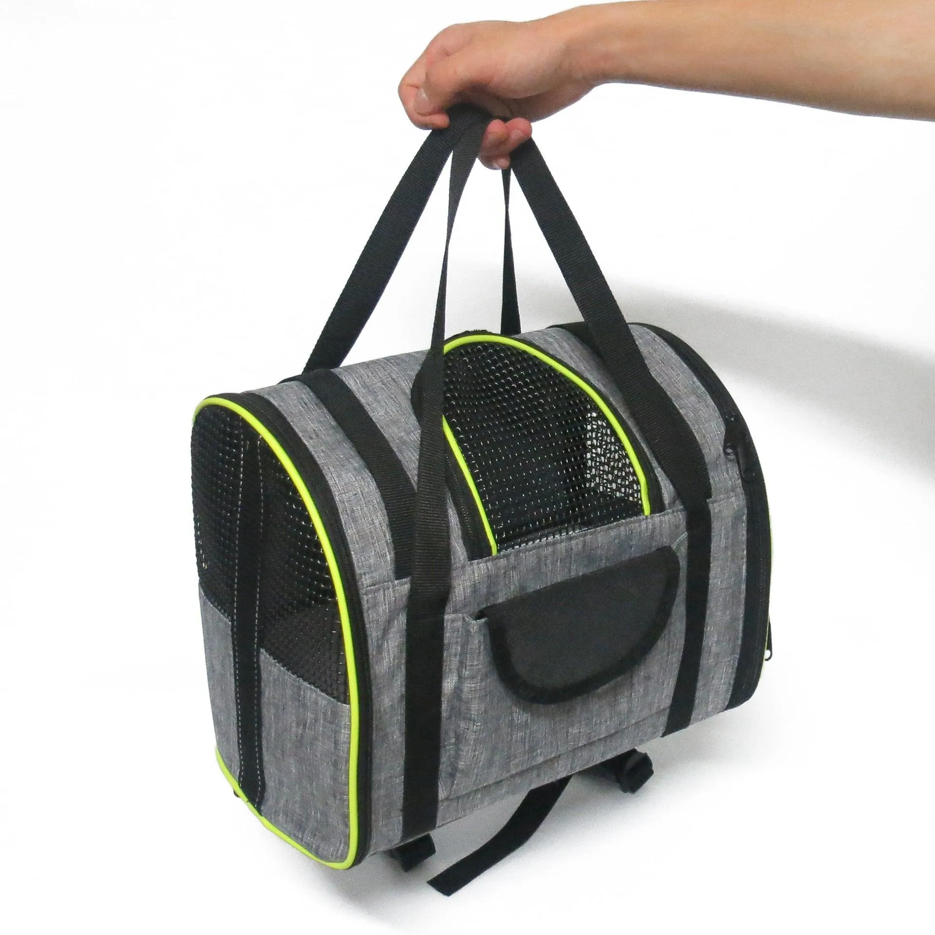 Multi-Purpose Portable Pet Travel Carrier: The Ultimate Foldable Solution For Your Furry Friend by Dog Hugs Cat