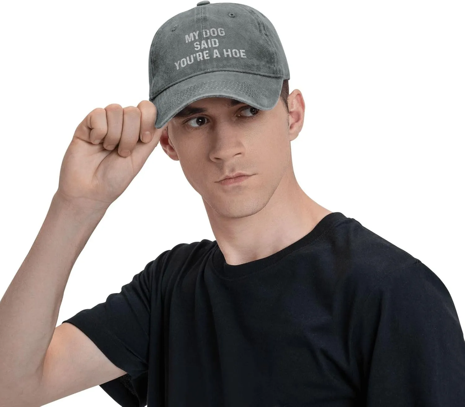 My Dog Said You're A Hoe Hat Women Funny Baseball Hat Funny Birthday Gifts for Women