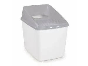 No Mess Litter Box - Grey