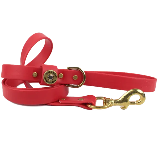 OverUnder: Water Dog Leash Red