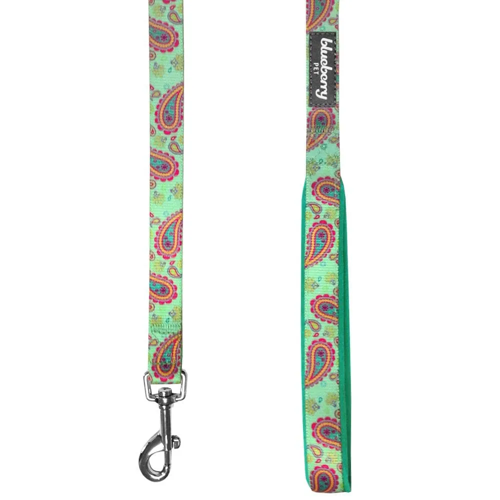 Paisley Print Dog Leash