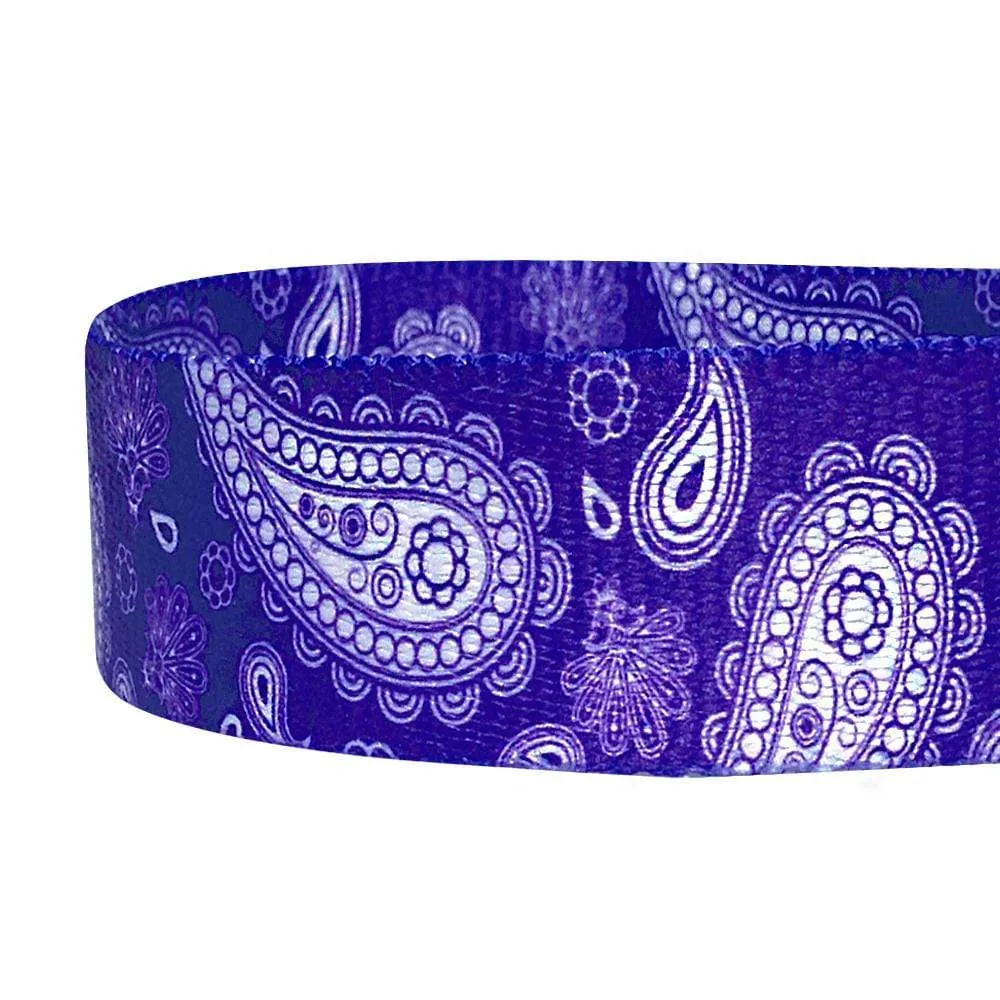 Paisley Print Dog Leash