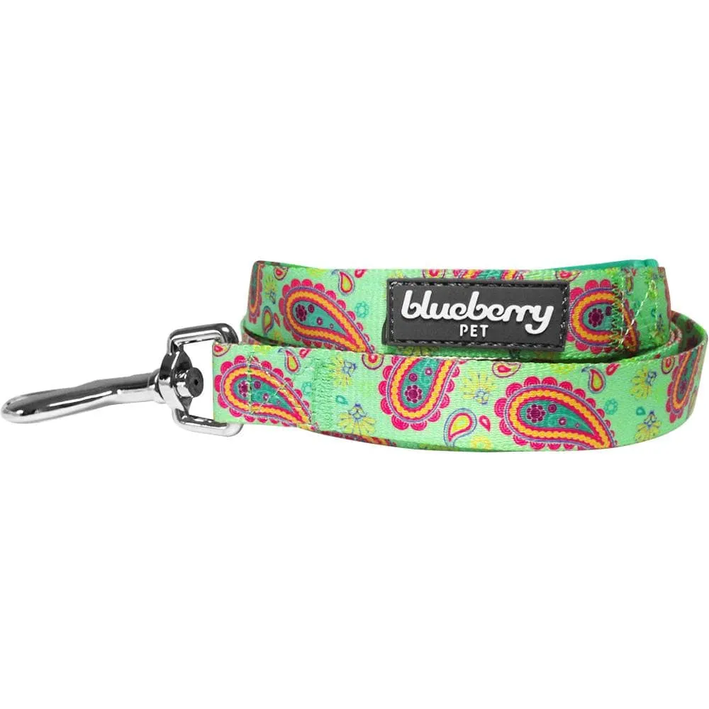 Paisley Print Dog Leash